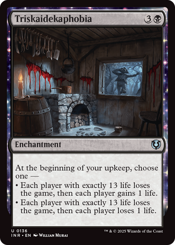 Image of Triskaidekaphobia (INR-136) - Innistrad Remastered: (enchantment)