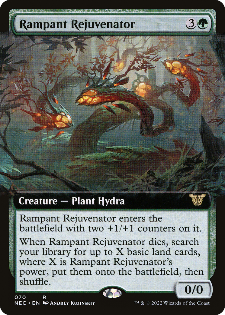 Image of Rampant Rejuvenator (Extended Art) (NEC-070) - Neon Dynasty Commander: (Extended Art)