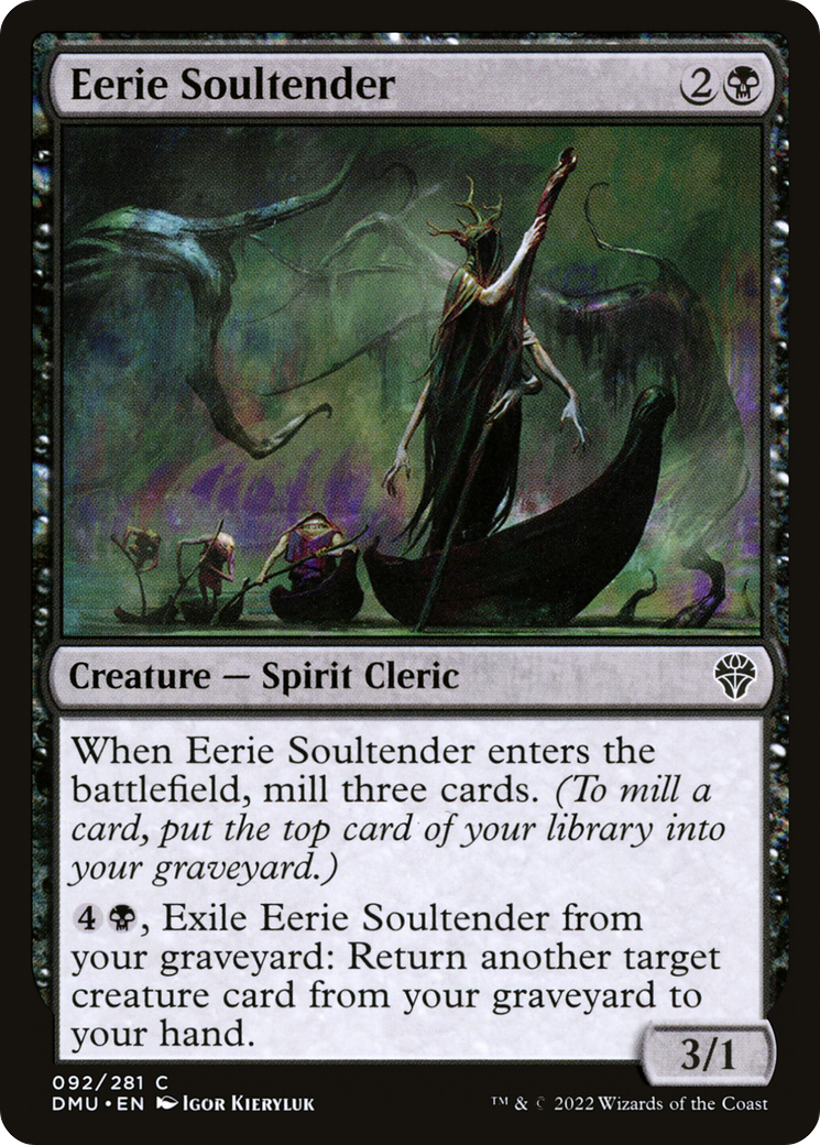Image of Eerie Soultender (DMU-092) - Dominaria United Foil