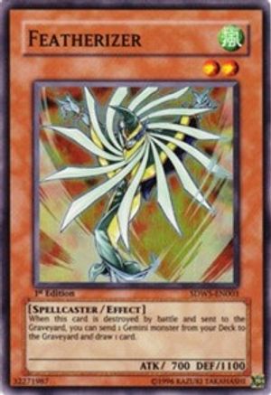 Image of Featherizer (SDWS-EN003) - Structure Deck: Warriors' Strike 1st Edition
