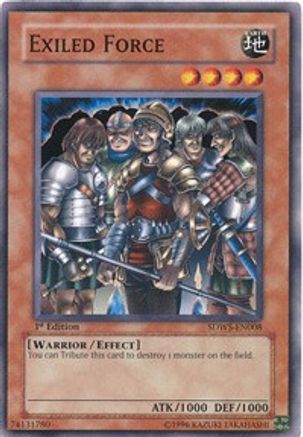 Image of Exiled Force (SDWS-EN008) - Structure Deck: Warriors' Strike 1st Edition