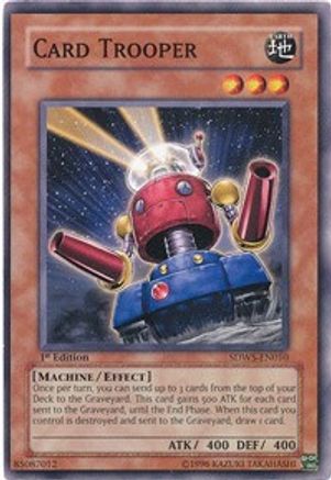Image of Card Trooper (SDWS-EN010) - Structure Deck: Warriors' Strike 1st Edition