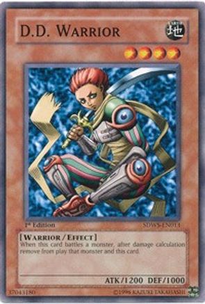 Image of D.D. Warrior (SDWS-EN013) - Structure Deck: Warriors' Strike 1st Edition