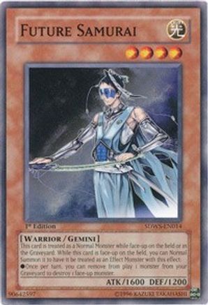 Image of Future Samurai (SDWS-EN014) - Structure Deck: Warriors' Strike 1st Edition