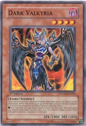 Image of Dark Valkyria (SDWS-EN016) - Structure Deck: Warriors' Strike 1st Edition