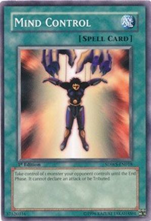Image of Mind Control (SDWS-EN018) - Structure Deck: Warriors' Strike 1st Edition