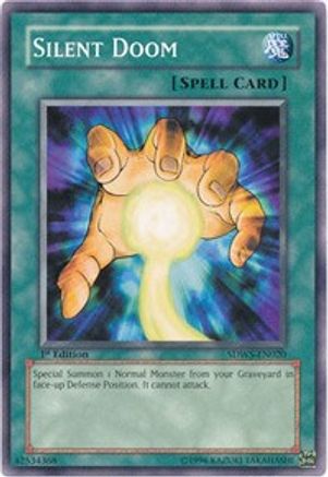 Image of Silent Doom (SDWS-EN020) - Structure Deck: Warriors' Strike 1st Edition