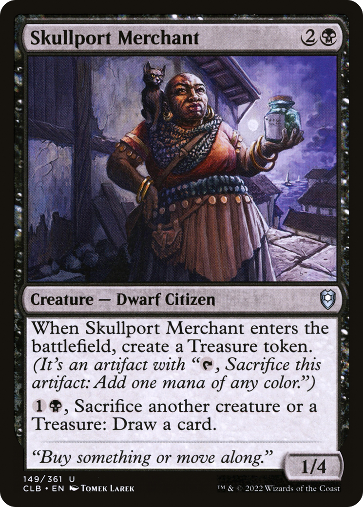 Image of Skullport Merchant (CLB-149) - Commander Legends: Battle for Baldur's Gate