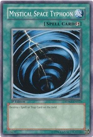 Image of Mystical Space Typhoon (SDWS-EN023) - Structure Deck: Warriors' Strike 1st Edition