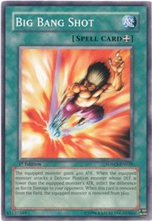 Image of Big Bang Shot (SDWS-EN026) - Structure Deck: Warriors' Strike 1st Edition