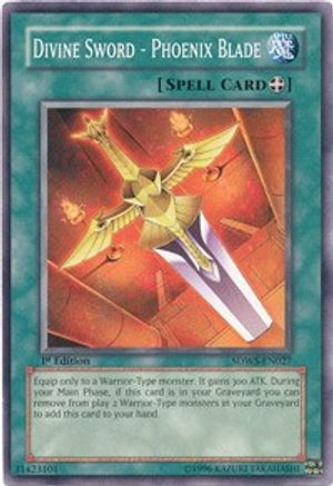 Image of Divine Sword - Phoenix Blade (SDWS-EN027) - Structure Deck: Warriors' Strike 1st Edition