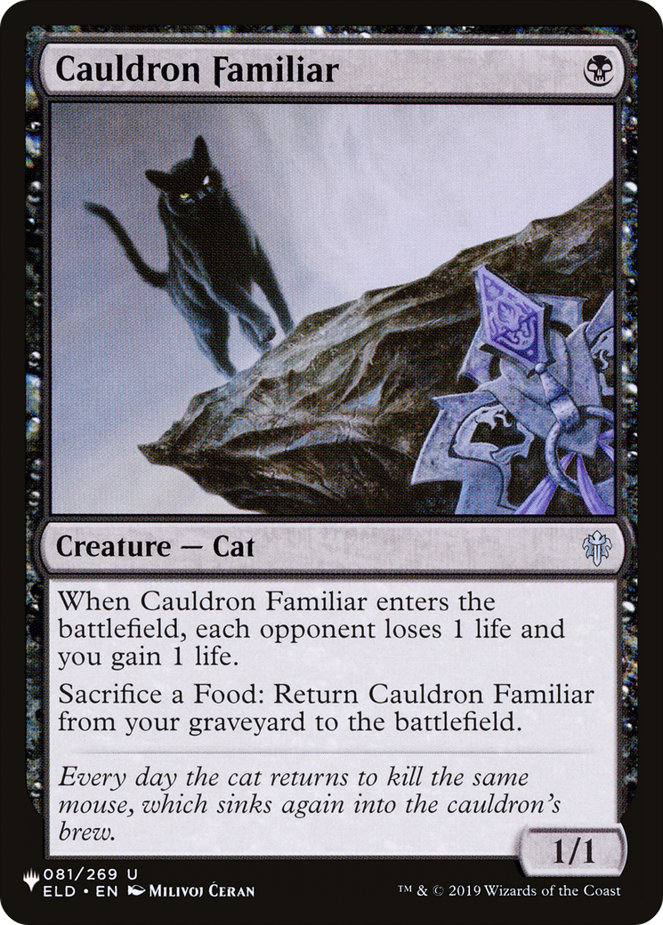 Image of Cauldron Familiar (LIST-ELD-81) - The List