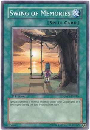 Image of Swing of Memories (SDWS-EN030) - Structure Deck: Warriors' Strike 1st Edition