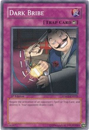Image of Dark Bribe (SDWS-EN032) - Structure Deck: Warriors' Strike 1st Edition