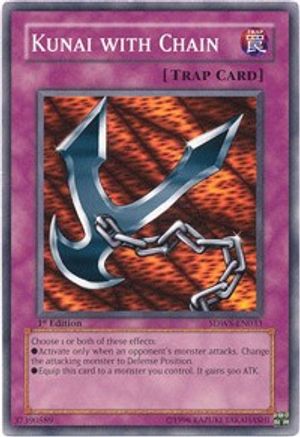 Image of Kunai with Chain (SDWS-EN033) - Structure Deck: Warriors' Strike 1st Edition