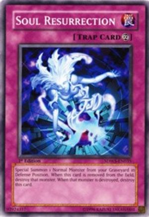 Image of Soul Resurrection (SDWS-EN035) - Structure Deck: Warriors' Strike 1st Edition