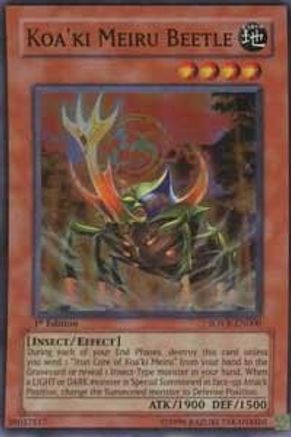 Image of Koa'ki Meiru Beetle (SOVR-EN000) - Stardust Overdrive Unlimited