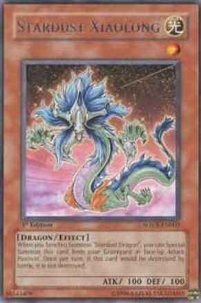 Image of Stardust Xiaolong (SOVR-EN002) - Stardust Overdrive 1st Edition