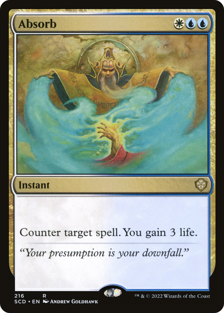 Image of Absorb (SCD-216) - Starter Commander Decks