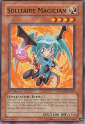 Image of Solitaire Magician (SOVR-EN013) - Stardust Overdrive 1st Edition