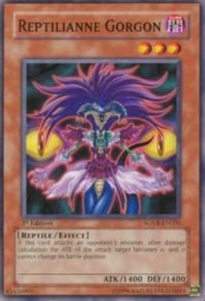 Image of Reptilianne Gorgon (SOVR-EN020) - Stardust Overdrive 1st Edition