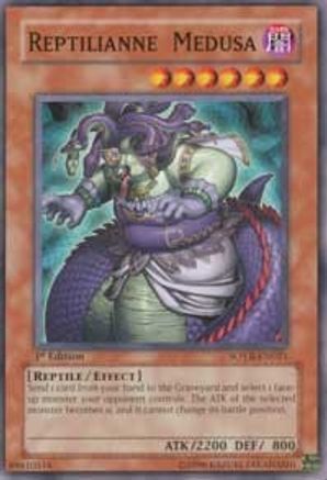 Image of Reptilianne Medusa (SOVR-EN021) - Stardust Overdrive 1st Edition