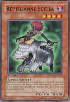 Image of Reptilianne Scylla (SOVR-EN022) - Stardust Overdrive 1st Edition