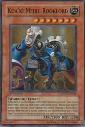 Image of Koa'ki Meiru Rooklord (SOVR-EN028) - Stardust Overdrive 1st Edition