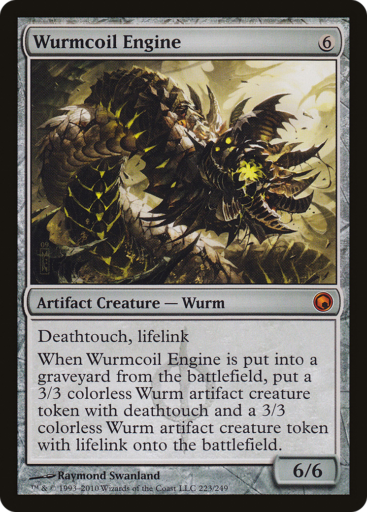 Image of Wurmcoil Engine (SOM-223) - Scars of Mirrodin Foil