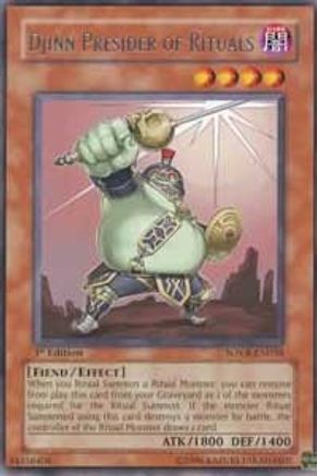 Image of Djinn Presider of Rituals (SOVR-EN038) - Stardust Overdrive 1st Edition