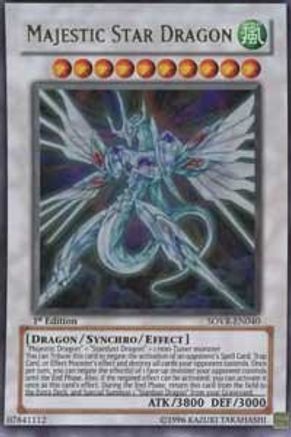 Image of Majestic Star Dragon (SOVR-EN040) - Stardust Overdrive Unlimited