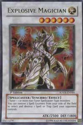 Image of Explosive Magician (SOVR-EN044) - Stardust Overdrive Unlimited