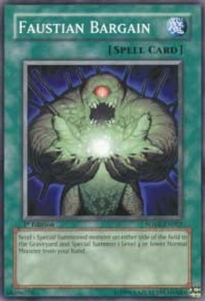 Image of Faustian Bargain (SOVR-EN062) - Stardust Overdrive 1st Edition