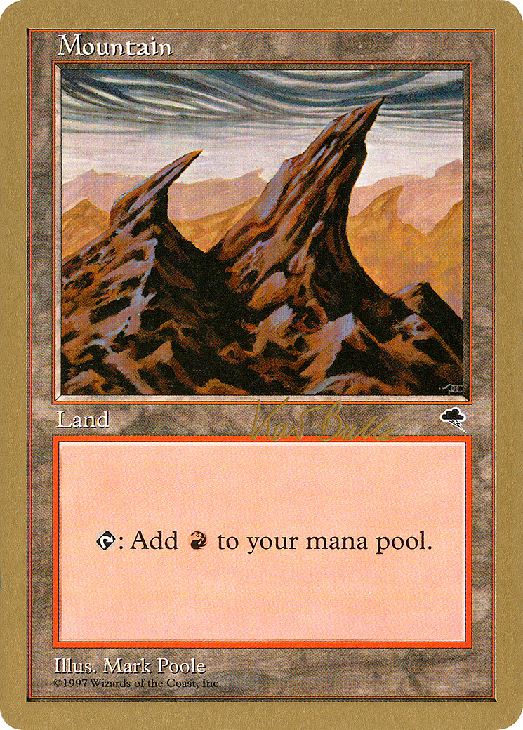Image of Mountain (Right) - 1999 Kai Budde (TMP) (WCD-) - World Championship Decks 1999
