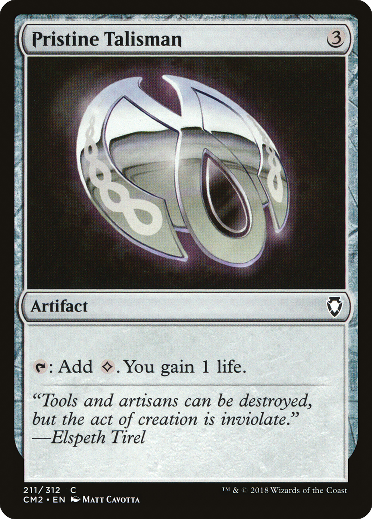 Image of Pristine Talisman (CM2-211) - Commander Anthology Volume II