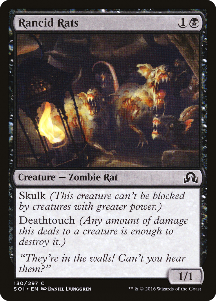 Image of Rancid Rats (SOI-130) - Shadows over Innistrad