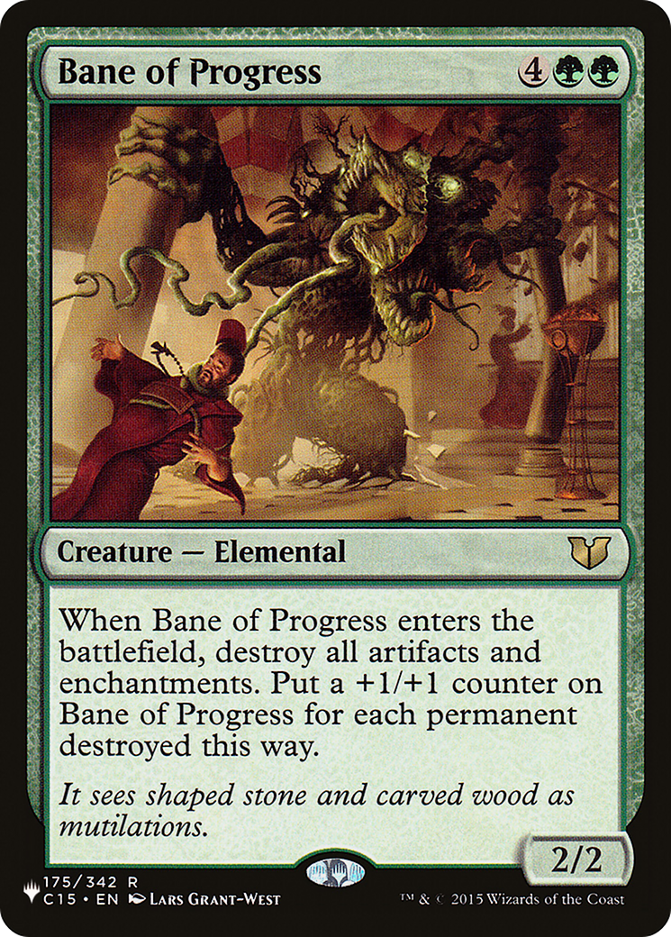 Image of Bane of Progress (LIST-175/342) - The List