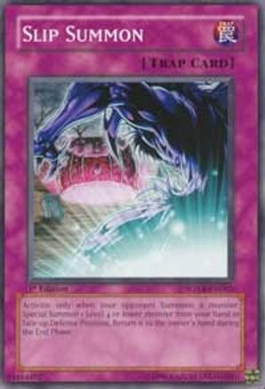 Image of Slip Summon (SOVR-EN063) - Stardust Overdrive 1st Edition