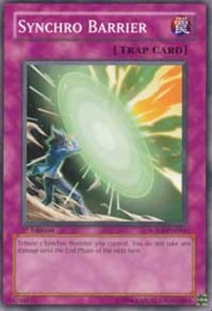 Image of Synchro Barrier (SOVR-EN064) - Stardust Overdrive 1st Edition