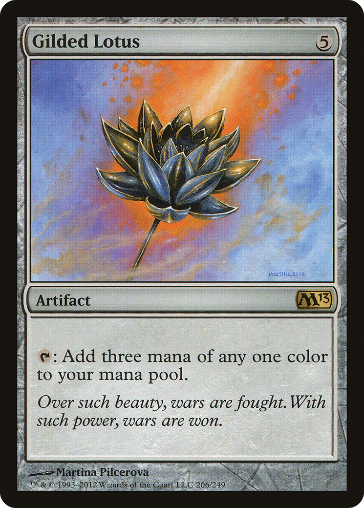 Image of Gilded Lotus (M13-206) - Magic 2013 Foil