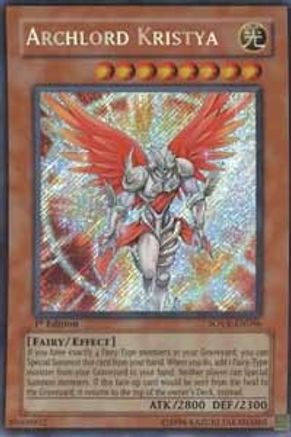 Image of Archlord Kristya (SOVR-EN096) - Stardust Overdrive Unlimited