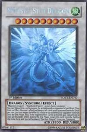 Image of Majestic Star Dragon (Ghost Rare) (SOVR-EN040) - Stardust Overdrive Unlimited