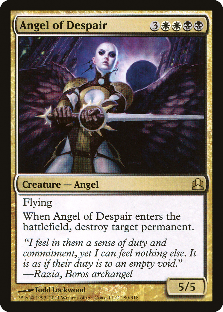 Image of Angel of Despair (CMD-180) - Commander 2011