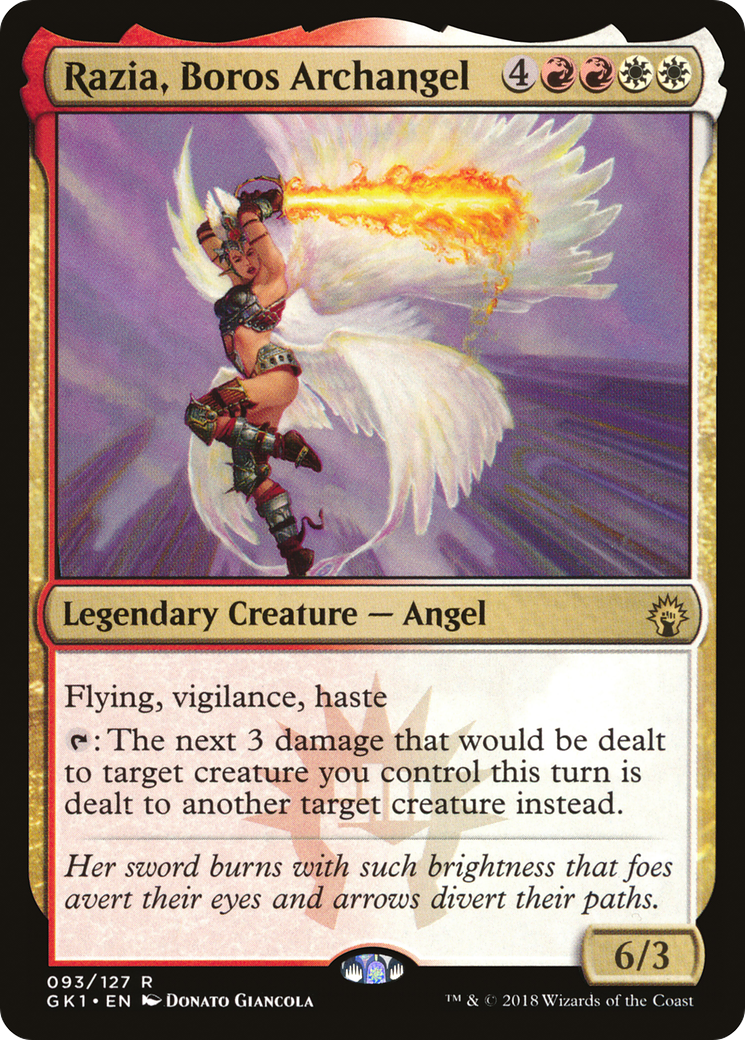 Image of Razia, Boros Archangel (GR1-093) - GRN Guild Kit