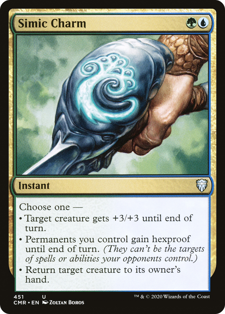 Image of Simic Charm (CMR-451) - Commander Legends