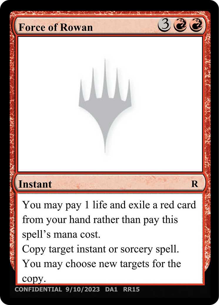 Image of Force of Rowan (UNK-RR15) - Unknown Event