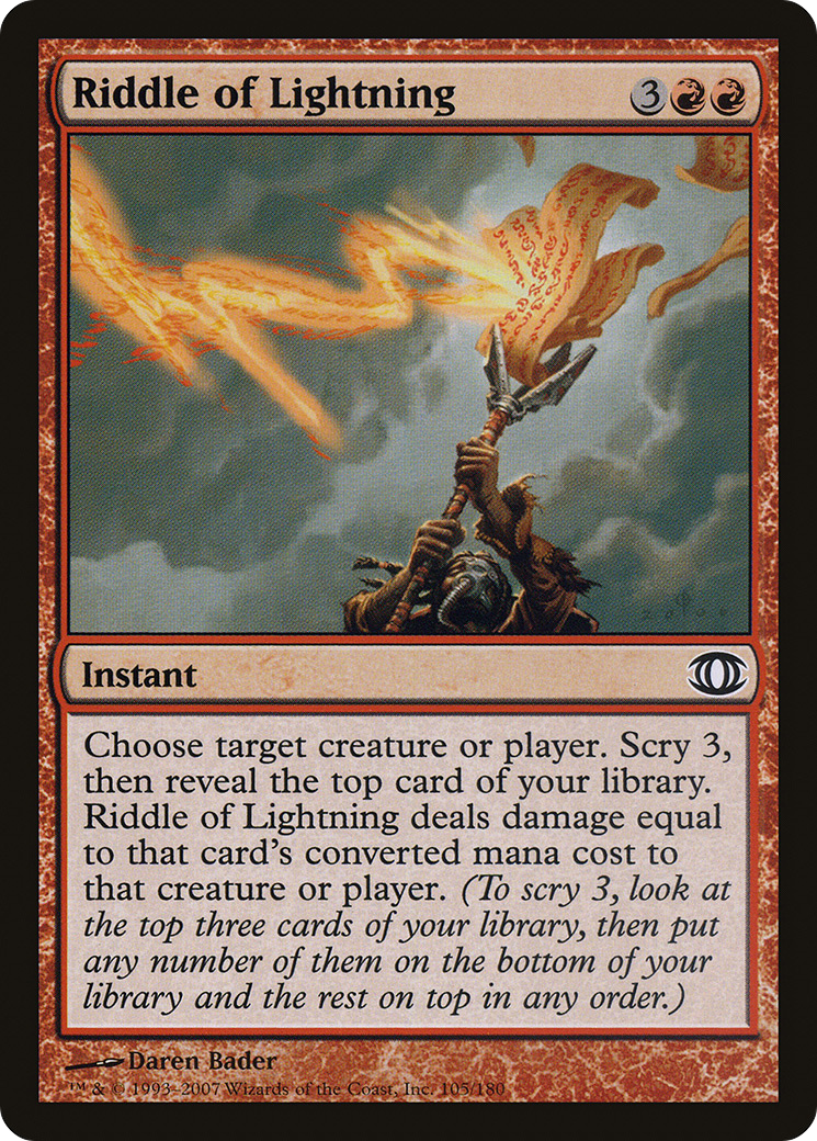 Image of Riddle of Lightning (FUT-105) - Future Sight