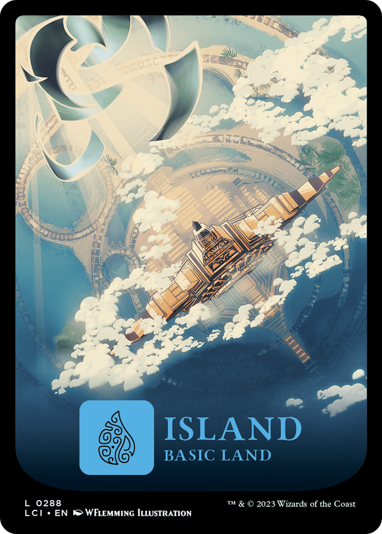 Image of Island (0288) (LCI-288) - The Lost Caverns of Ixalan Foil