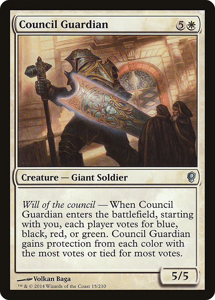 Image of Council Guardian (CNS-015) - Conspiracy Foil