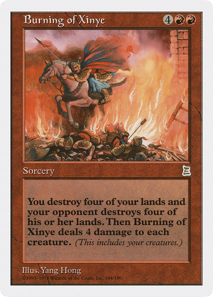 Image of Burning of Xinye (PTK-104) - Portal Three Kingdoms